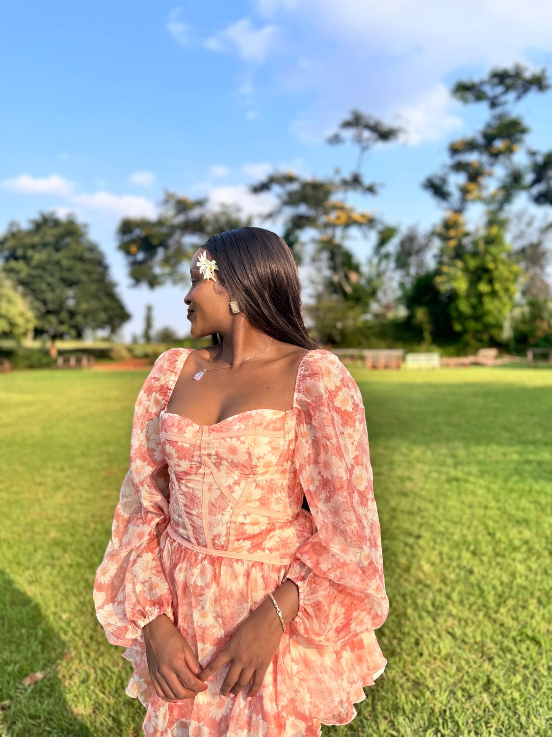 The ‘Daisy’ Mini Floral Dress