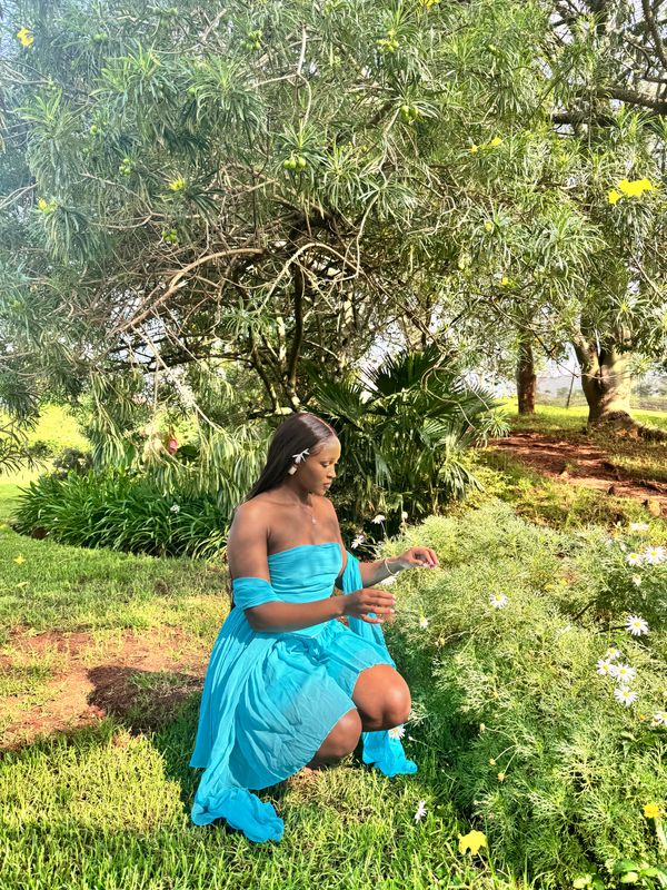 The ‘Eden’ Blue Dress