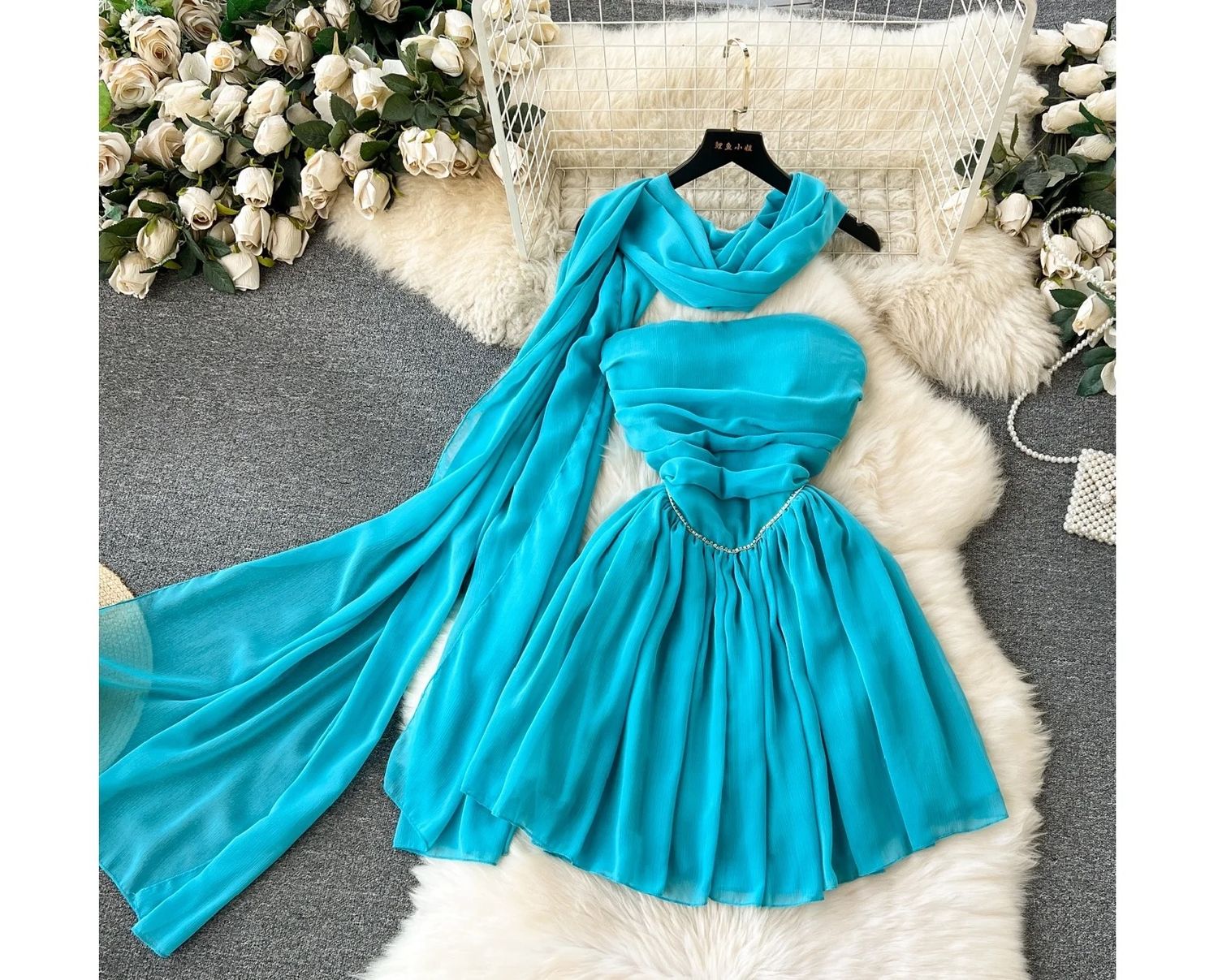 The ‘Eden’ Blue Dress
