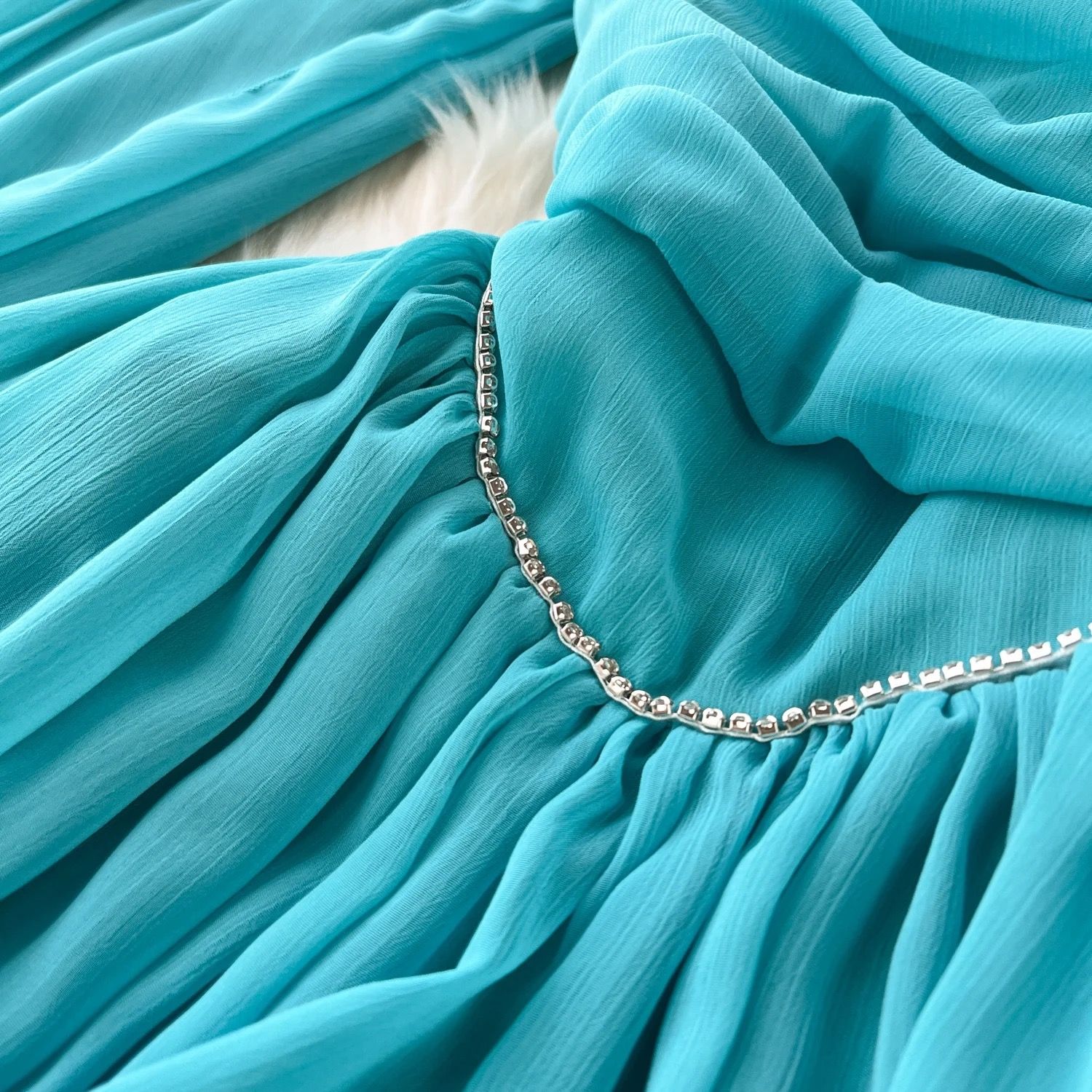 The ‘Eden’ Blue Dress