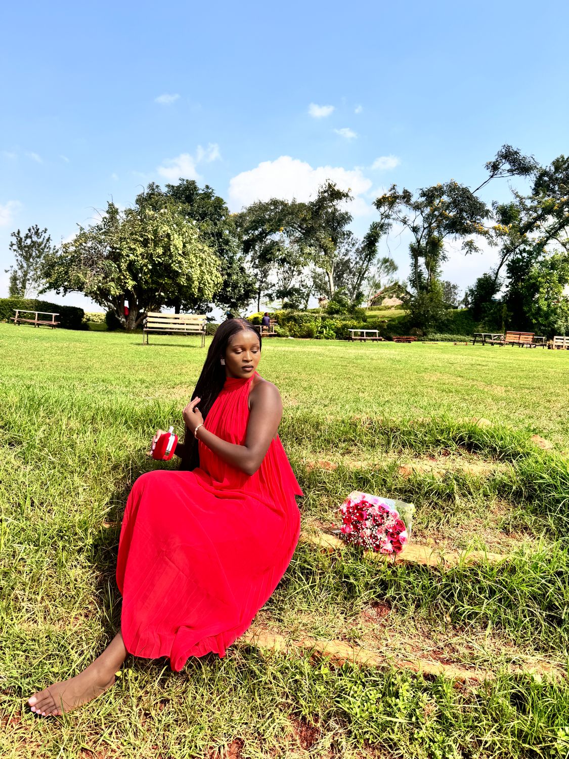 The ‘Kira’ Red Dress