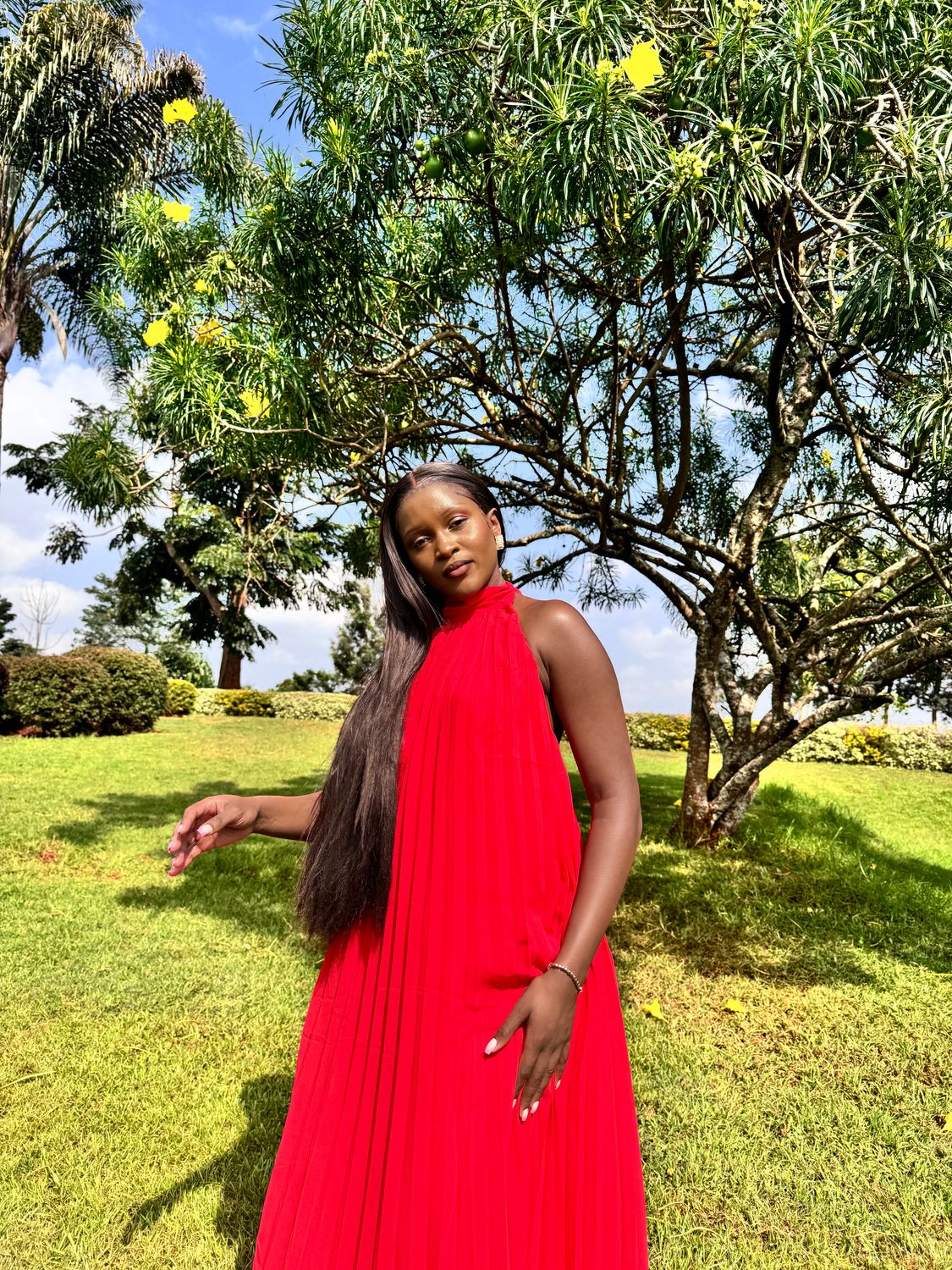 The ‘Kira’ Red Dress