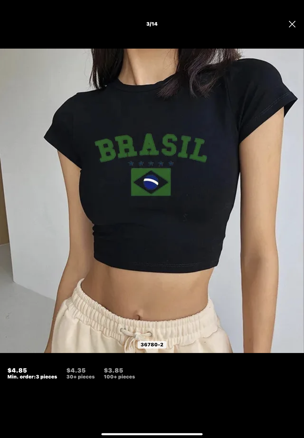 Black Brazil top