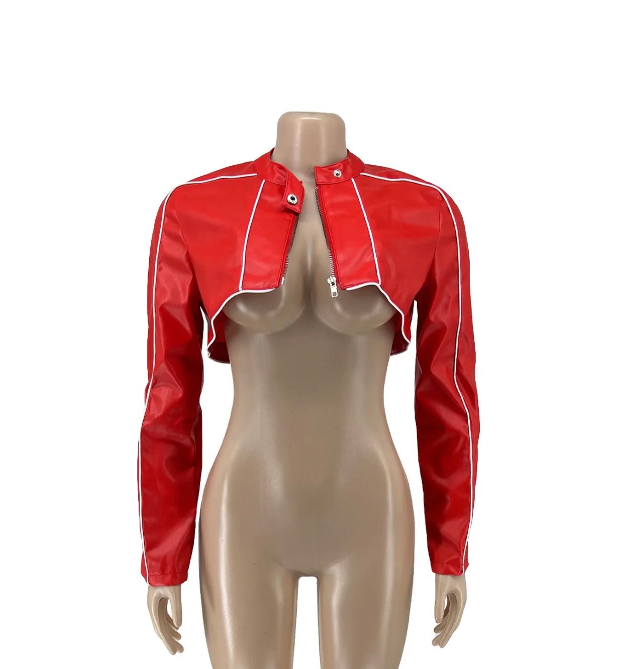 The ‘Tiny’ Crop Racer Jacket