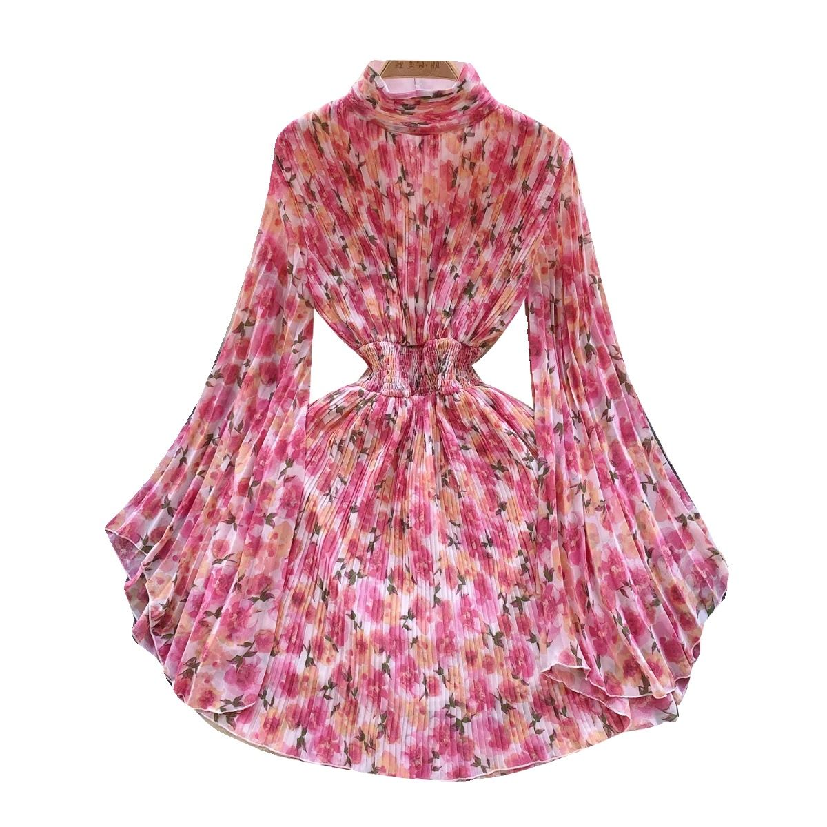 The ‘Claire’ pleated Dress