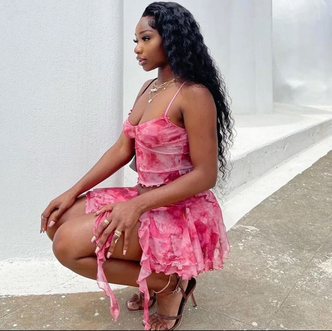 Scarlet two piece
