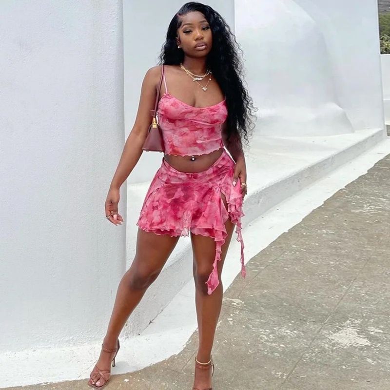 Scarlet two piece