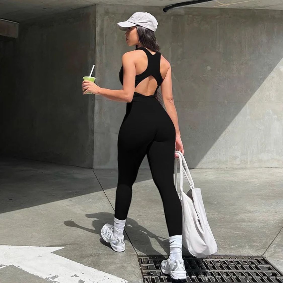 Hollow jumpsuit