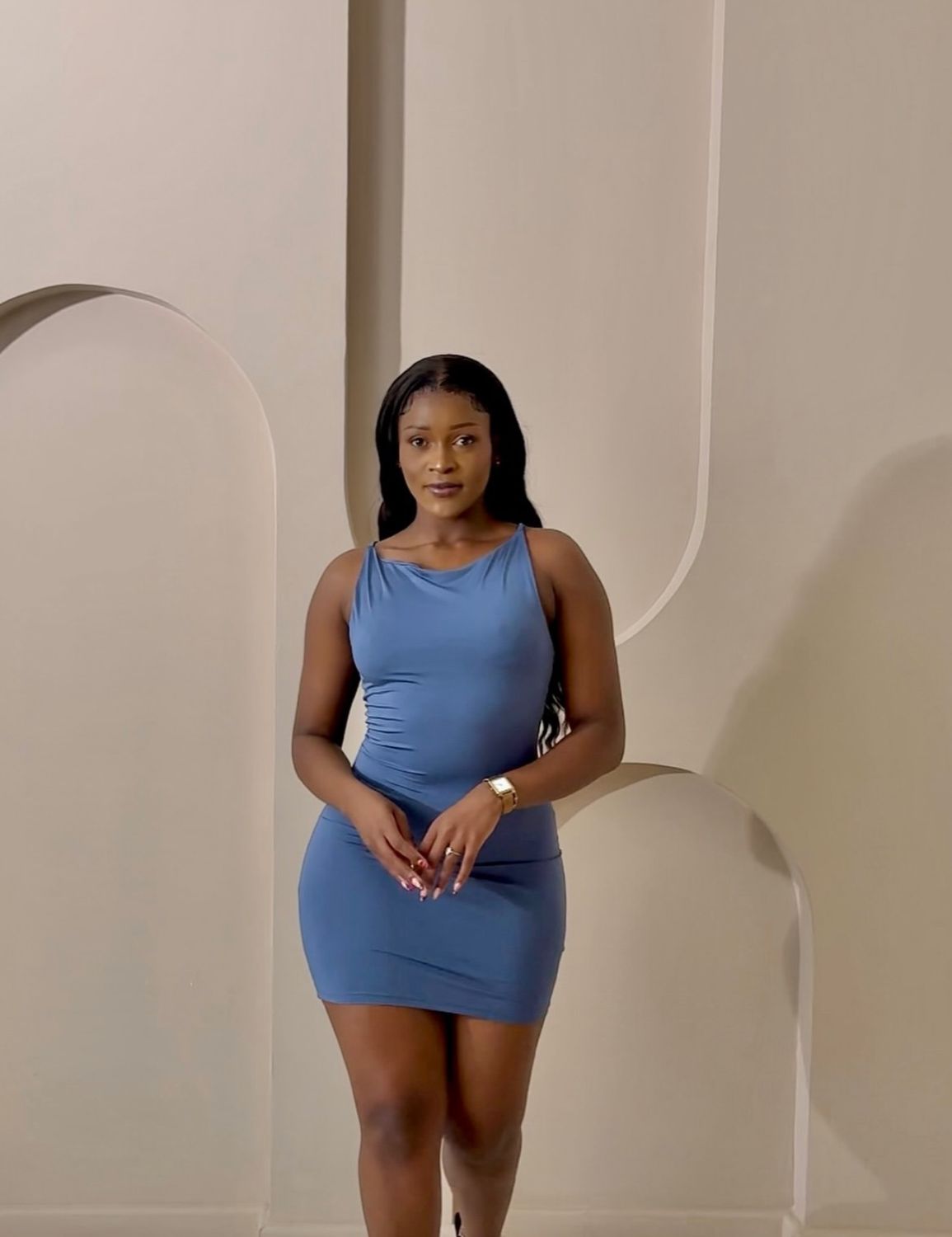 Hikari Mini dress