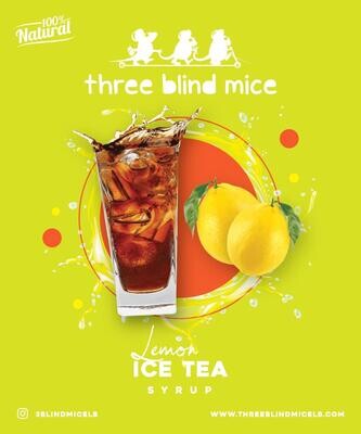Lemon Ice tea Syrup