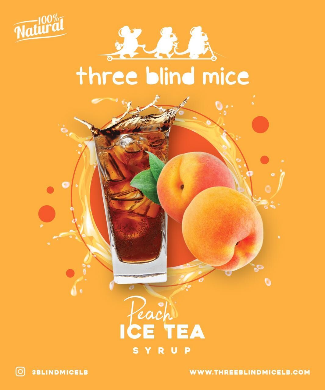 Peach Ice Tea Syrup