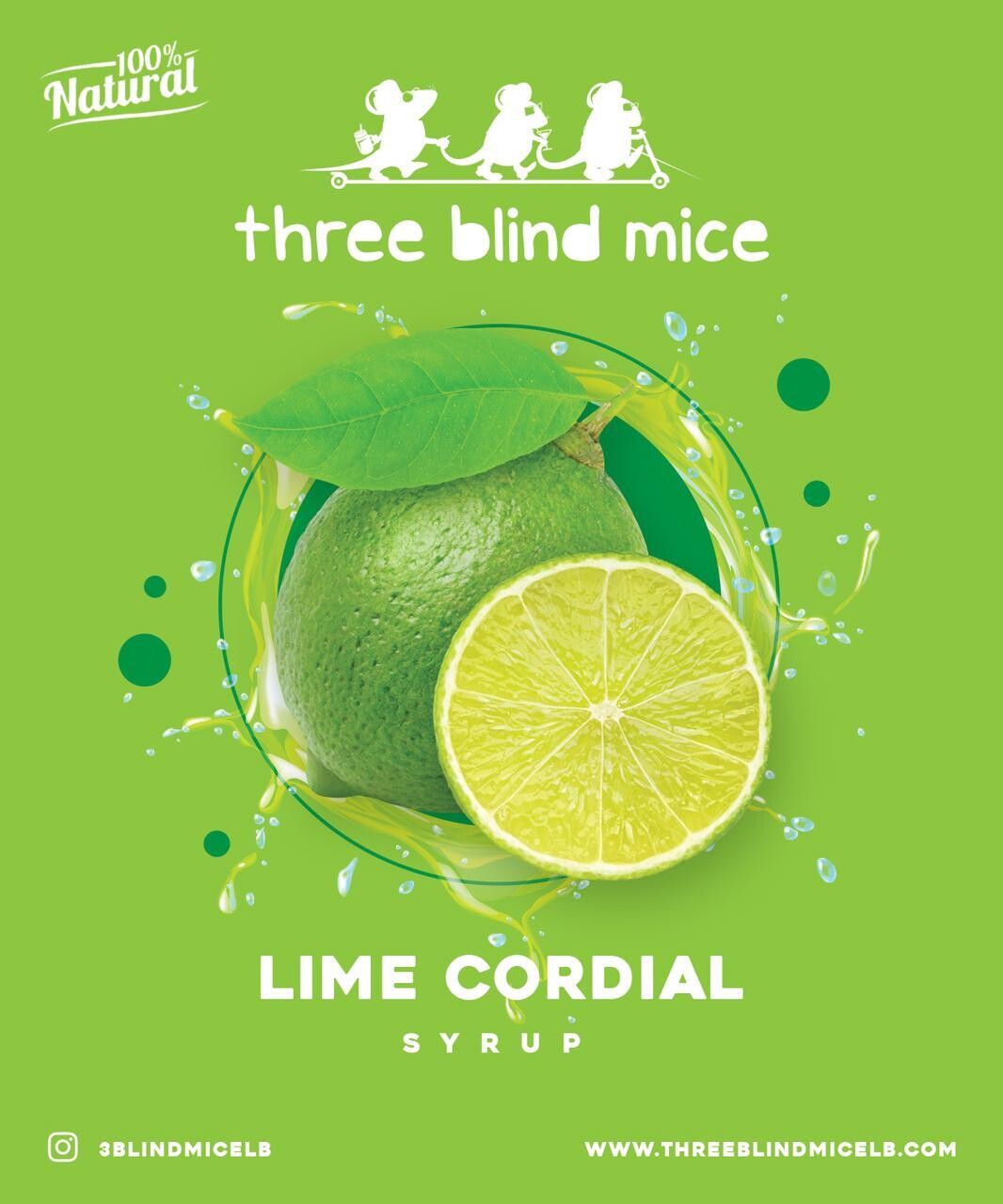 Lime Cordial Syrup