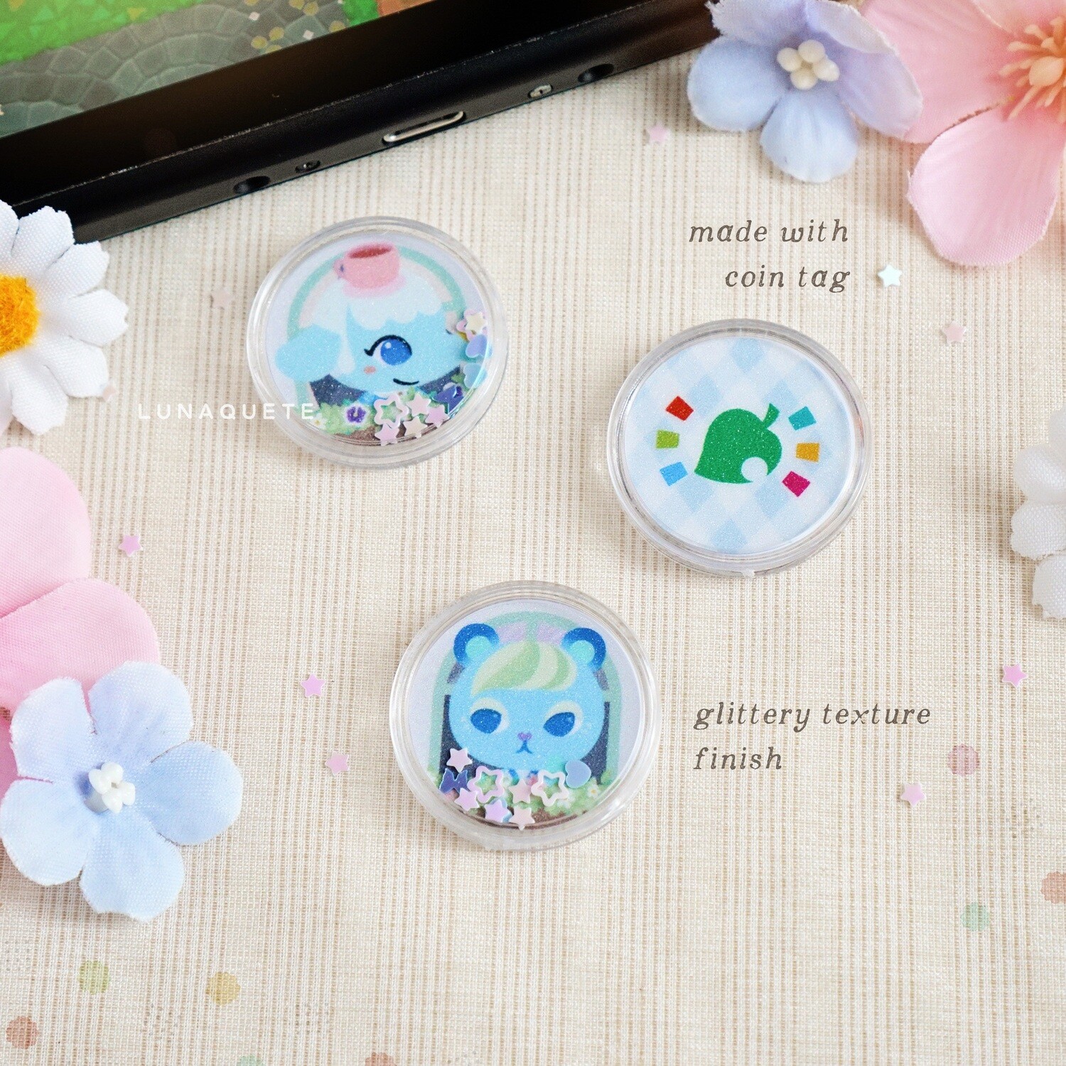 Petit Amiibo Coin 2.5cm (buy 5 get 1 free - $15)