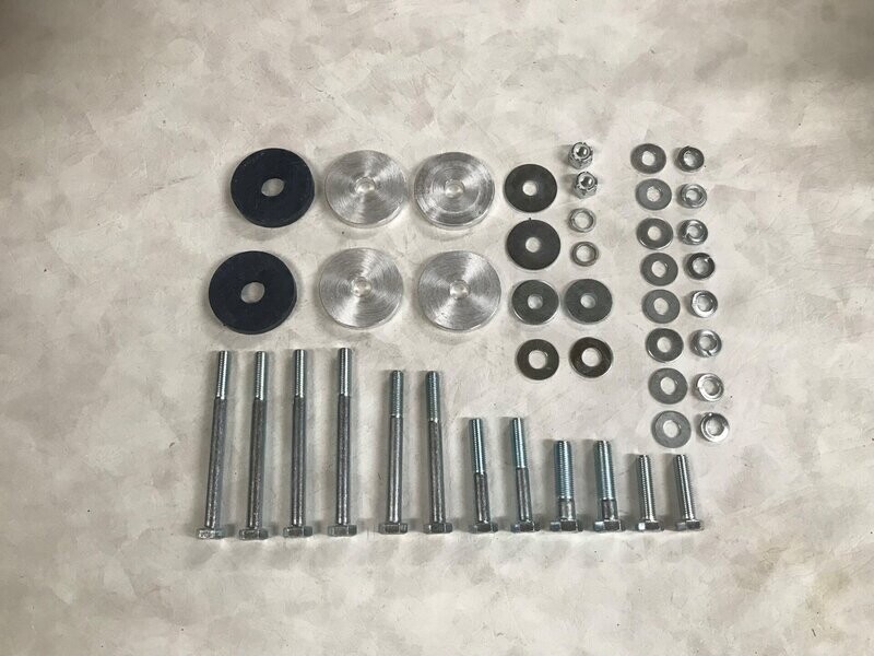 BODY to CHASSIS MOUNTING KIT Part No 574245, TRIUMPH SPITFIRE, TRIUMPH GT6