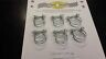 CLASSIC CAR ORIGINAL STYLE HOSE CLIP WIRE TYPE SET OF 6  7/8 - 1 1/16 INCH