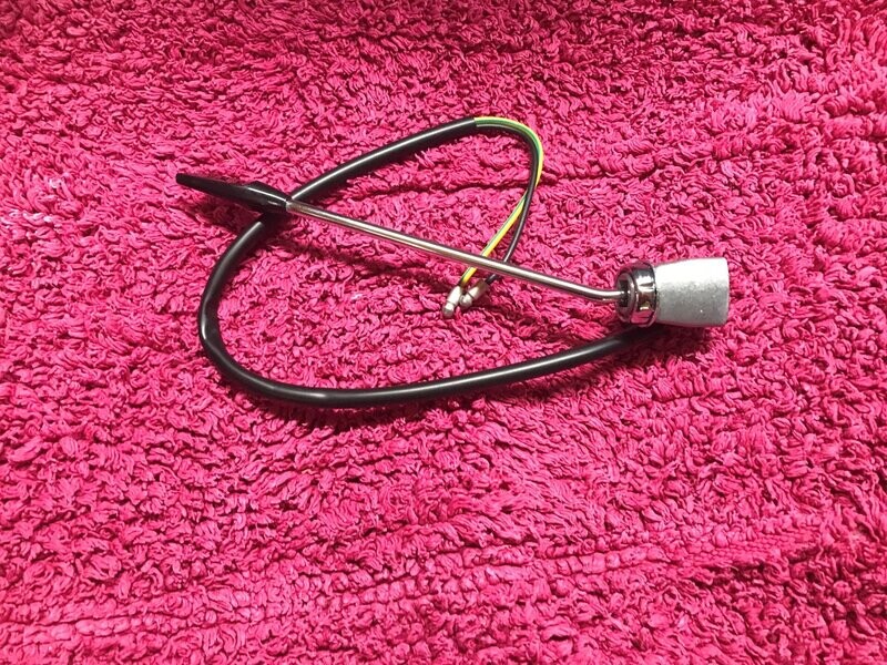 COLUMN OVERDRIVE SWITCH CHROME TRIUMPH TR4A  R/H/D PART NO 139793