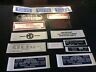 DECAL KIT MGB GT 1968 - 1969 CHASSIS PLATE AND ENGINE BAY STICKER SET, PART A264