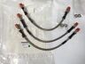 MGC MGC GT GOODRIDGE STAINLESS BRAIDED BRAKE HOSE CAR SET + FITTING 67-69 F115