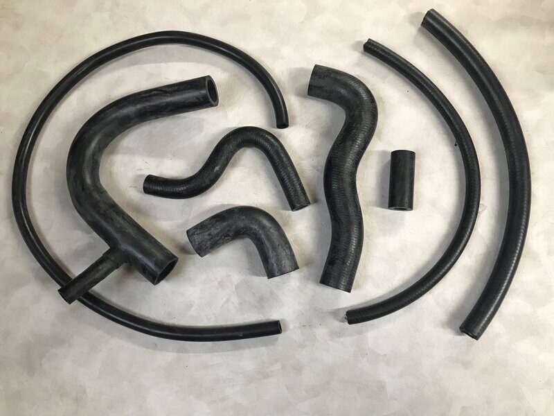 MG MIDGET MkIII, AH SPRITE MkIV '70-'74 RADIATOR WATER COOLING RUBBER HOSE KIT