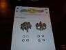PAIR REAR BRAKE ADJUSTERS MGB METRO MINI PARTNO BAU2294