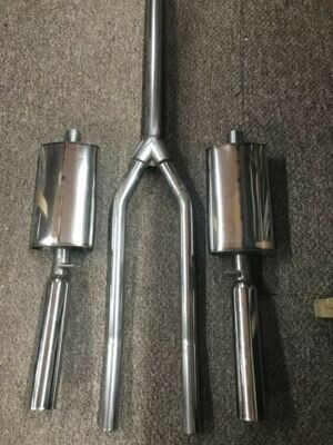 TRIUMPH HERALD AND VITESSE TWIN BOX S/S SPORTS EXHAUST SYSTEM