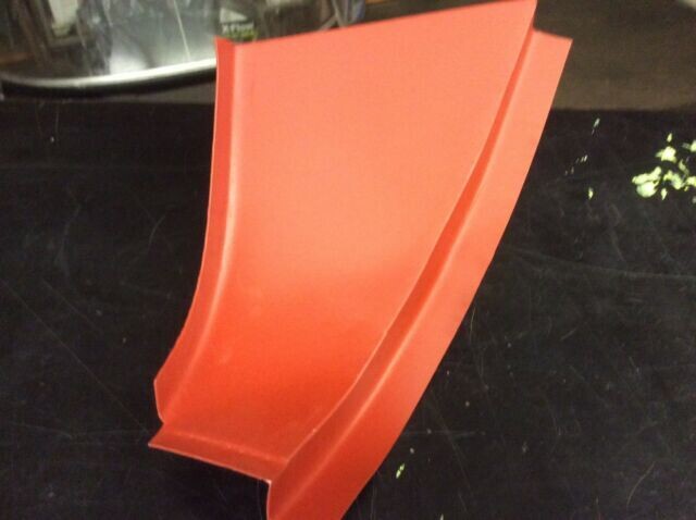 TRIUMPH SPITFIRE GT6 B POST L/H LOWER REPAIR PANEL 813365LOWER  SECTION SBP152