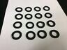 TRIUMPH SPITFIRE MkIV, 1500, GT6 MkIII WHEEL NUT PLASTIC WASHERS x 16 (155753)