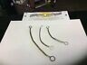 TRIUMPH TR4 TR4A SET STEERING / HORN EARTH STRAPS 130581 x 2. 134301 x 1