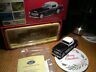 VANGUARDS 1/43 - VA05103 AUSTIN HEALEY BLACK WITH WHITE HOOD CHRISTMAS SPECIAL