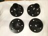 WIRE WHEEL ADAPTORS SUIT FORD 5 STUD SIERRA GRANADA KIT CAR 4 SPLINED ADAPTORS