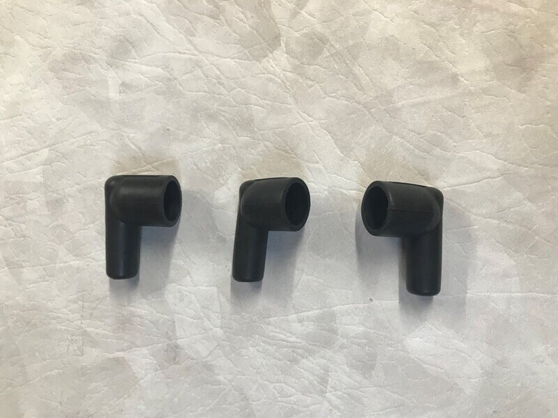 BATTERY CABLE / SOLENOID LEAD RUBBER CAP 8G548 x 3  MG TRIUMPH MORRIS HILLMAN