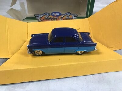 Corgi Classic Cars Model1/43 FORD ZODIAC 1956 - 1962 Two Tone Blue