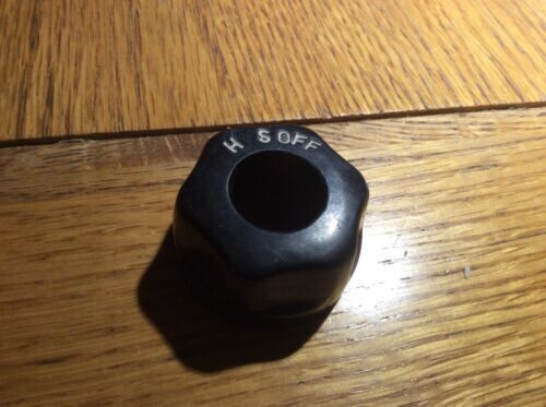 Lucas PRS3 Black Ignition Knob, Austin Healey Frogeye Sprite, Land Rover 3H1558