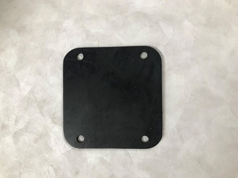 MGA BRAKE & CLUTCH PEDAL BLANKING  PLATE RUBBER BOOT PASSENGER SIDE AHH5103