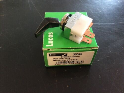 MGB MGB GT MGC MGC GT LUCAS OVERDRIVE SWITCH BL PART NO BHA4513 LUCAS 35545