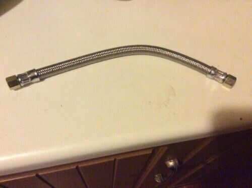 MG MGA Stainless Steel Braided Flexi Hose, Block / Oil Gauge Pipe Part No AAA627