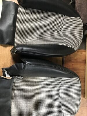 SPITFIRE 1500 BLACK & WHITE HOUNDS TOOTH UPPER FRONT SEAT COVER