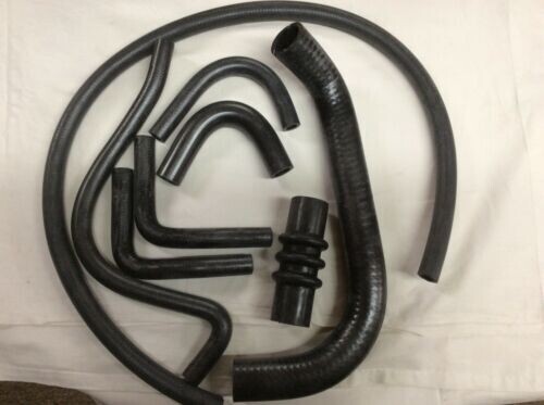 TRIUMPH GT6 MkI, II & III REINFORCED RUBBER, RADIATOR WATER COOLING HOSE KIT