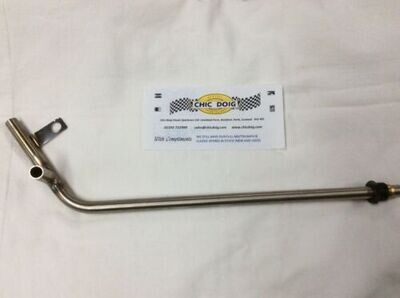 TRIUMPH SPITFIRE LATE MKIV 1500 STAINLESS STEEL COOLANT RETURN PIPE 212935SS