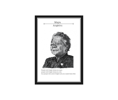 Maya Angelou | Feminist Postcard Series | For Delivery