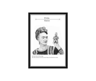 Frida Kahlo | Feminist Postcard Series | For Delivery