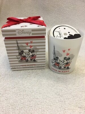 Geurkaars Mickey en Minnie ‘Love in Paris'