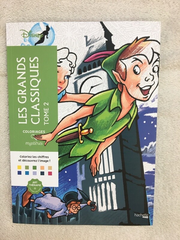 Kleurboek op nummer ‘Les Grandes Classiques’ deel 2