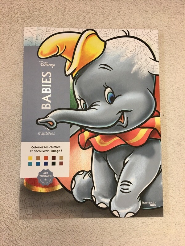 Kleurboek op nummer BABIES