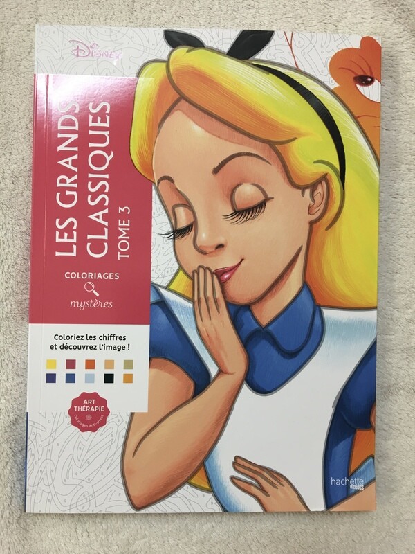 Kleurboek op nummer “Les Grandes Classiques” deel 3