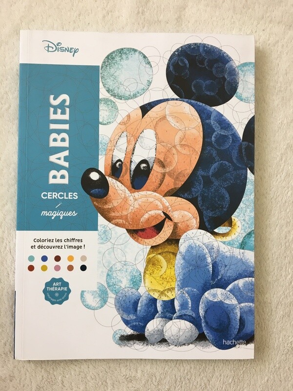 Kleurboek op nummer BABIES cercles