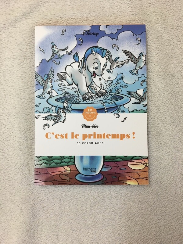 Kleurboek mini-bloc C’est le printemps
