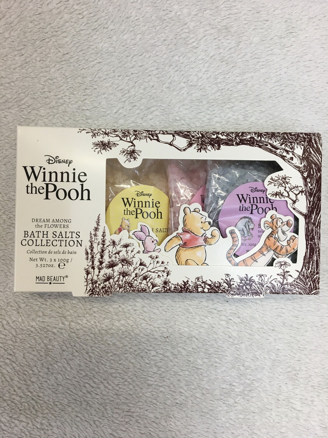 Winnie the Pooh bath salts collection