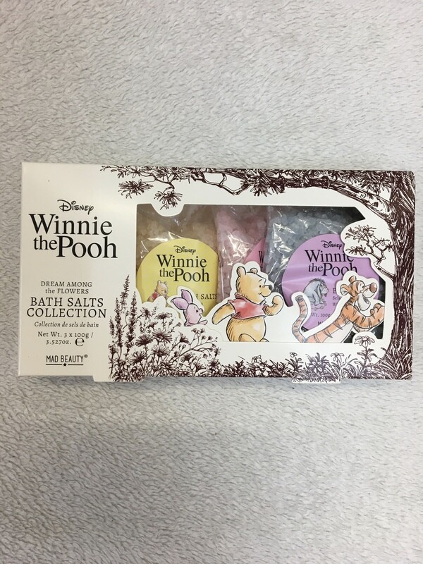 Winnie the Pooh bath salts collection