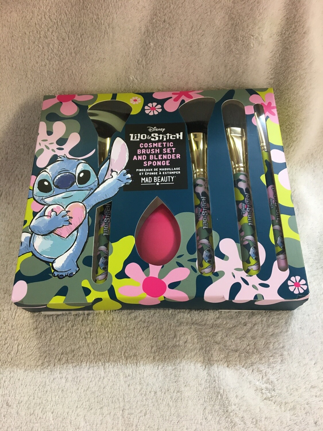 Stitch cosmetische borstel set